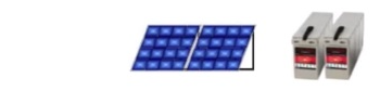 Off Grid solar array system